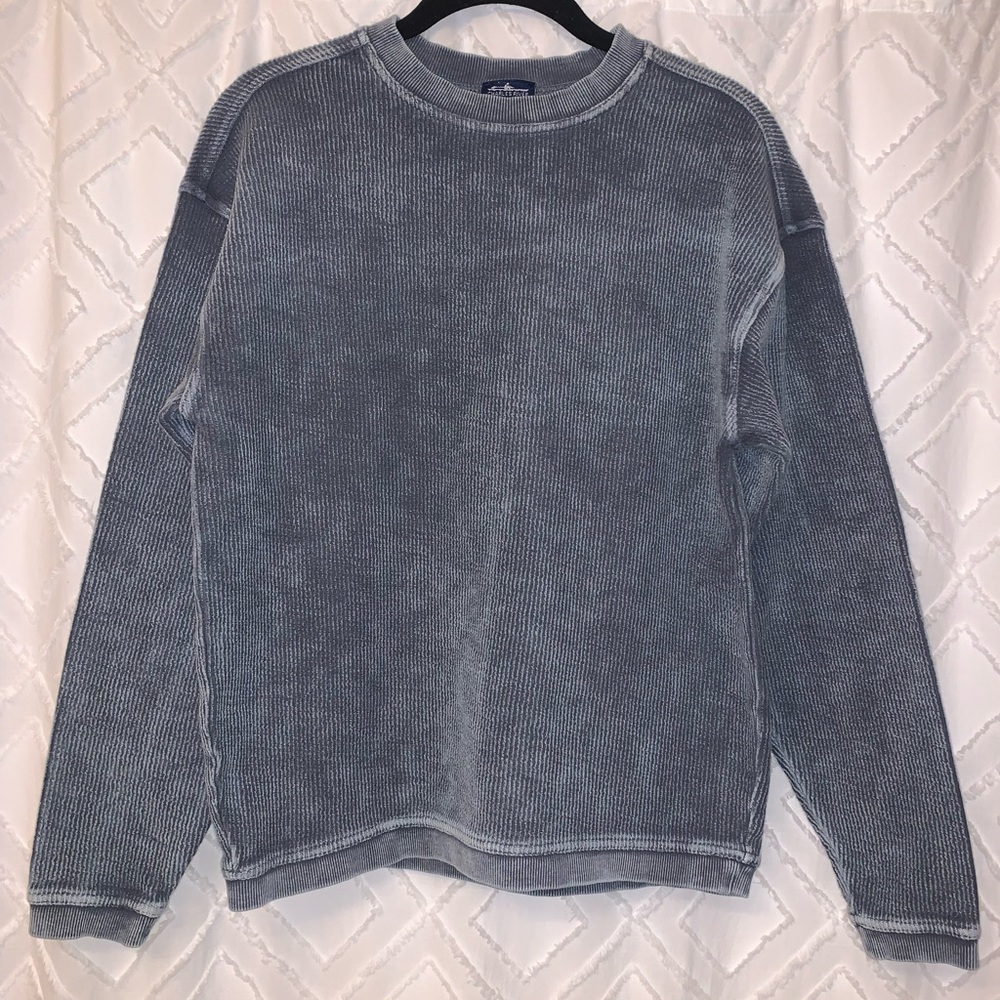 Charles River Apparel Women’s Ribbed Crew Neck Sweatshirt